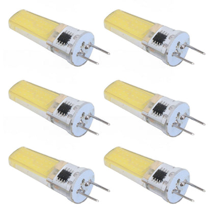 6Pcs G8 LED Bulb 5W Dimmable 2508 COB Energy Saving Easy Installation 360 Degrees 50000 Hours Stable 5W Bulbs V1294-YM0523-3119220065612