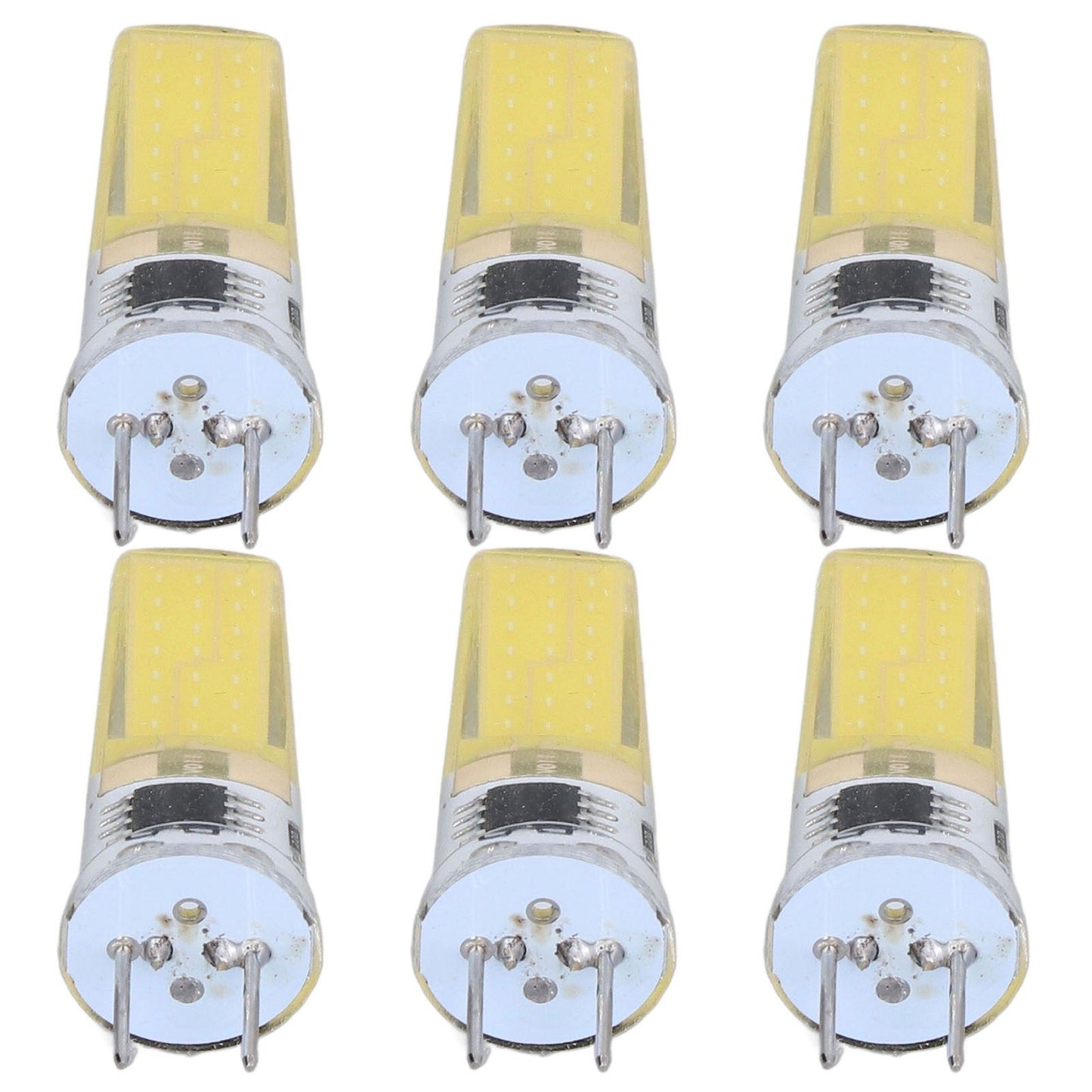 6Pcs G8 LED Bulb 5W Dimmable 2508 COB Energy Saving Easy Installation 360 Degrees 50000 Hours Stable 5W Bulbs V1294-YM0523-3119220065612
