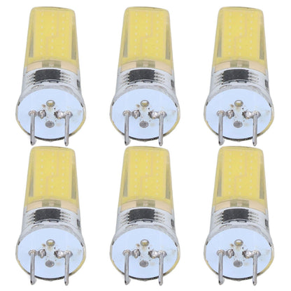 6Pcs G8 LED Bulb 5W Dimmable 2508 COB Energy Saving Easy Installation 360 Degrees 50000 Hours Stable 5W Bulbs V1294-YM0523-3119220065612