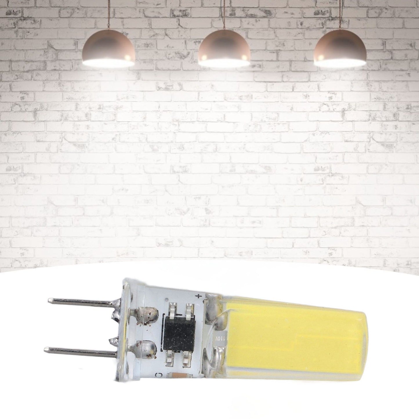 6Pcs G8 LED Bulb 5W Dimmable 2508 COB Energy Saving Easy Installation 360 Degrees 50000 Hours Stable 5W Bulbs V1294-YM0523-3119220065612