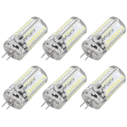 6 Pcs G4 LED Bulbs Bi Pin Base Light Bulbs 5W LED Corn Bulbs for Landscape Lighting Home Lighting Pure White V1294-YM0523-3119220065712