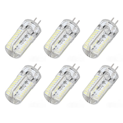 6 Pcs G4 LED Bulbs Bi Pin Base Light Bulbs 5W LED Corn Bulbs for Landscape Lighting Home Lighting Pure White V1294-YM0523-3119220065712