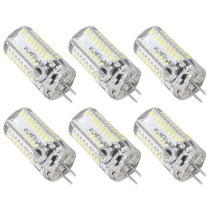 6 Pcs G4 LED Bulbs Bi Pin Base Light Bulbs 5W LED Corn Bulbs for Landscape Lighting Home Lighting Pure White V1294-YM0523-3119220065712
