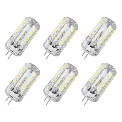 6 Pcs G4 LED Bulbs Bi Pin Base Light Bulbs 5W LED Corn Bulbs for Landscape Lighting Home Lighting Pure White V1294-YM0523-3119220065712