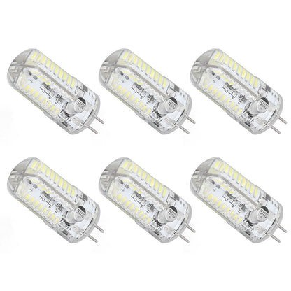 6 Pcs G4 LED Bulbs Bi Pin Base Light Bulbs 5W LED Corn Bulbs for Landscape Lighting Home Lighting Pure White V1294-YM0523-3119220065712