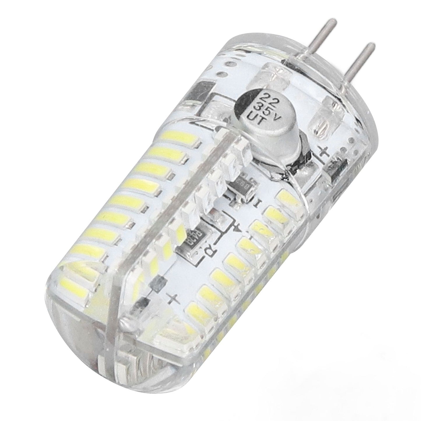 6 Pcs G4 LED Bulbs Bi Pin Base Light Bulbs 5W LED Corn Bulbs for Landscape Lighting Home Lighting Pure White V1294-YM0523-3119220065712