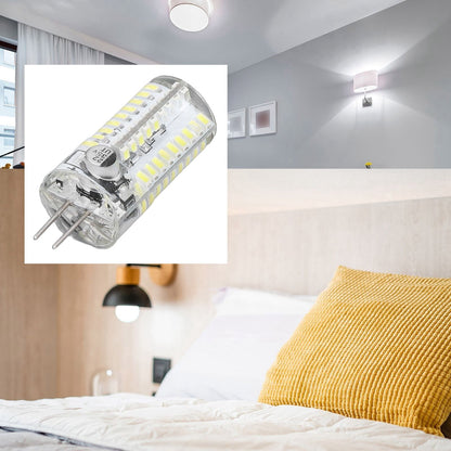 6 Pcs G4 LED Bulbs Bi Pin Base Light Bulbs 5W LED Corn Bulbs for Landscape Lighting Home Lighting Pure White V1294-YM0523-3119220065712