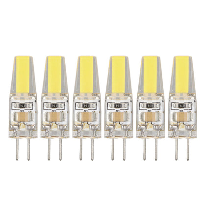 6 Pcs 6W 500LM G4 Bulb LED COB Silica Gel Energy Saving Lamp Bulb for Ceiling Lamp Wall Lamp Table Lamp 220V V1294-YM0523-3119220065912