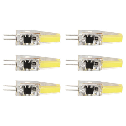 6 Pcs 6W 500LM G4 Bulb LED COB Silica Gel Energy Saving Lamp Bulb for Ceiling Lamp Wall Lamp Table Lamp 220V V1294-YM0523-3119220065912