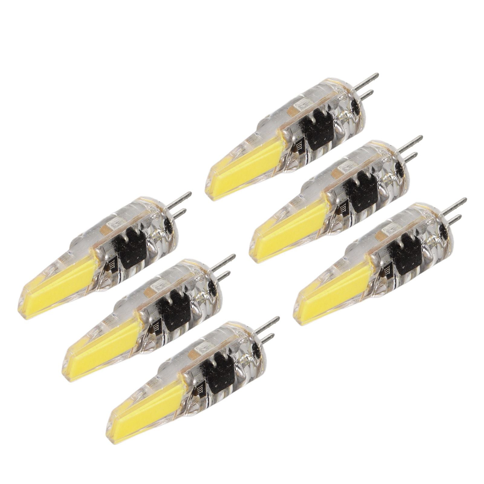 6 Pcs 6W 500LM G4 Bulb LED COB Silica Gel Energy Saving Lamp Bulb for Ceiling Lamp Wall Lamp Table Lamp 220V V1294-YM0523-3119220065912