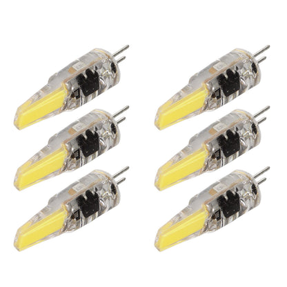 6 Pcs 6W 500LM G4 Bulb LED COB Silica Gel Energy Saving Lamp Bulb for Ceiling Lamp Wall Lamp Table Lamp 220V V1294-YM0523-3119220065912