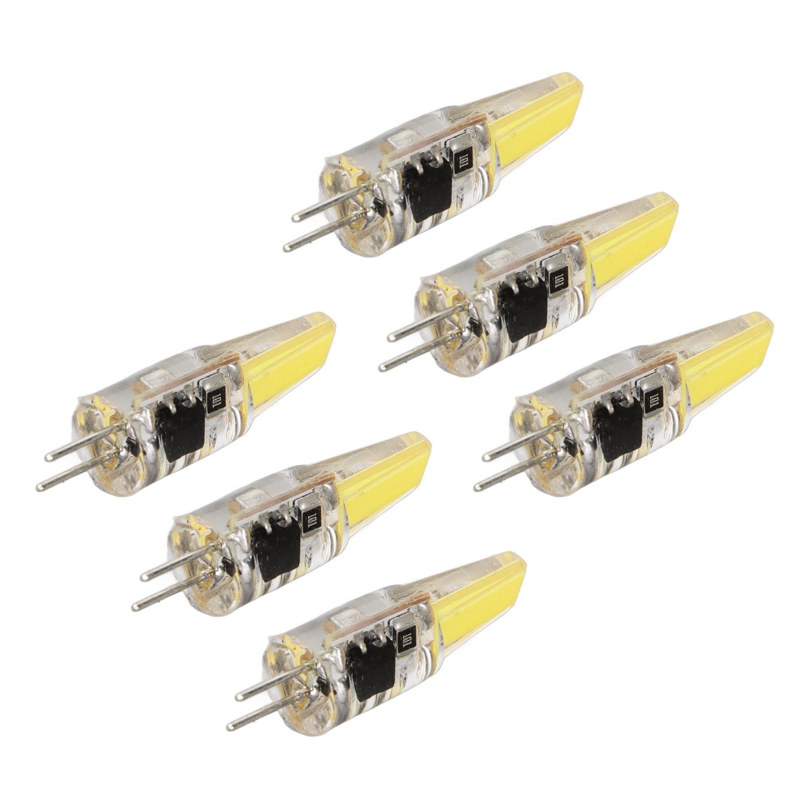 6 Pcs 6W 500LM G4 Bulb LED COB Silica Gel Energy Saving Lamp Bulb for Ceiling Lamp Wall Lamp Table Lamp 220V V1294-YM0523-3119220065912