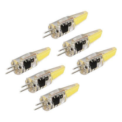 6 Pcs 6W 500LM G4 Bulb LED COB Silica Gel Energy Saving Lamp Bulb for Ceiling Lamp Wall Lamp Table Lamp 220V V1294-YM0523-3119220065912