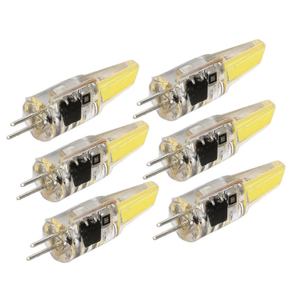 6 Pcs 6W 500LM G4 Bulb LED COB Silica Gel Energy Saving Lamp Bulb for Ceiling Lamp Wall Lamp Table Lamp 220V V1294-YM0523-3119220065912