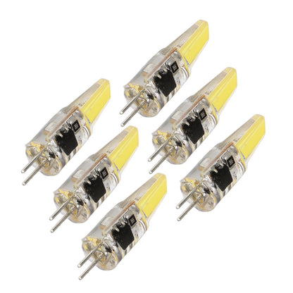 6 Pcs 6W 500LM G4 Bulb LED COB Silica Gel Energy Saving Lamp Bulb for Ceiling Lamp Wall Lamp Table Lamp 220V V1294-YM0523-3119220065912