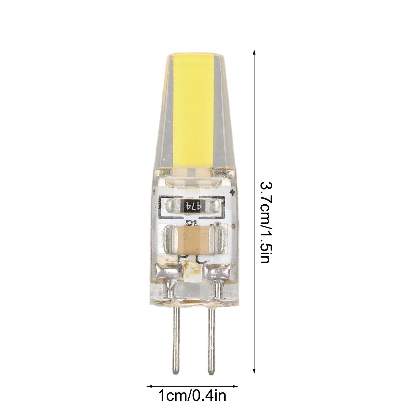 6 Pcs 6W 500LM G4 Bulb LED COB Silica Gel Energy Saving Lamp Bulb for Ceiling Lamp Wall Lamp Table Lamp 220V V1294-YM0523-3119220065912