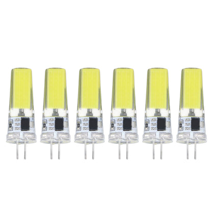 6 Pieces G4 LED Bulbs 9W Dimmable COB Lamp 500LM for Home Ceiling Landscape Chandelier Lamps 6500K White Light V1294-YM0523-3119220066011