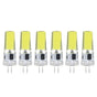 6 Pieces G4 LED Bulbs 9W Dimmable COB Lamp 500LM for Home Ceiling Landscape Chandelier Lamps 6500K White Light V1294-YM0523-3119220066011
