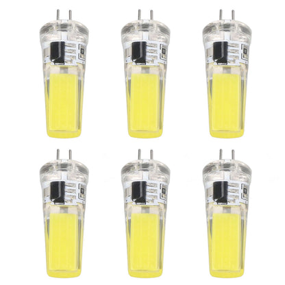 6 Pieces G4 LED Bulbs 9W Dimmable COB Lamp 500LM for Home Ceiling Landscape Chandelier Lamps 6500K White Light V1294-YM0523-3119220066011