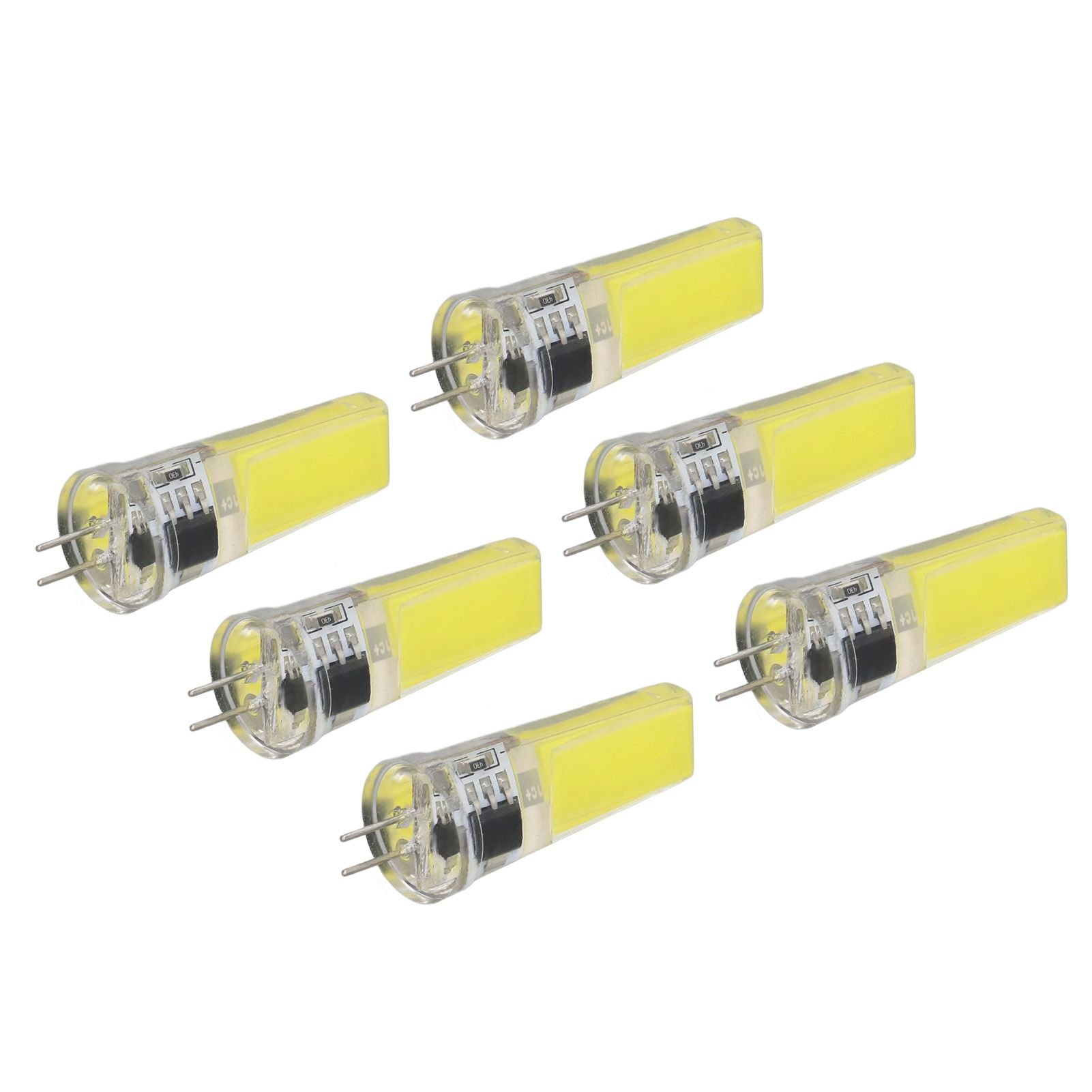6 Pieces G4 LED Bulbs 9W Dimmable COB Lamp 500LM for Home Ceiling Landscape Chandelier Lamps 6500K White Light V1294-YM0523-3119220066011