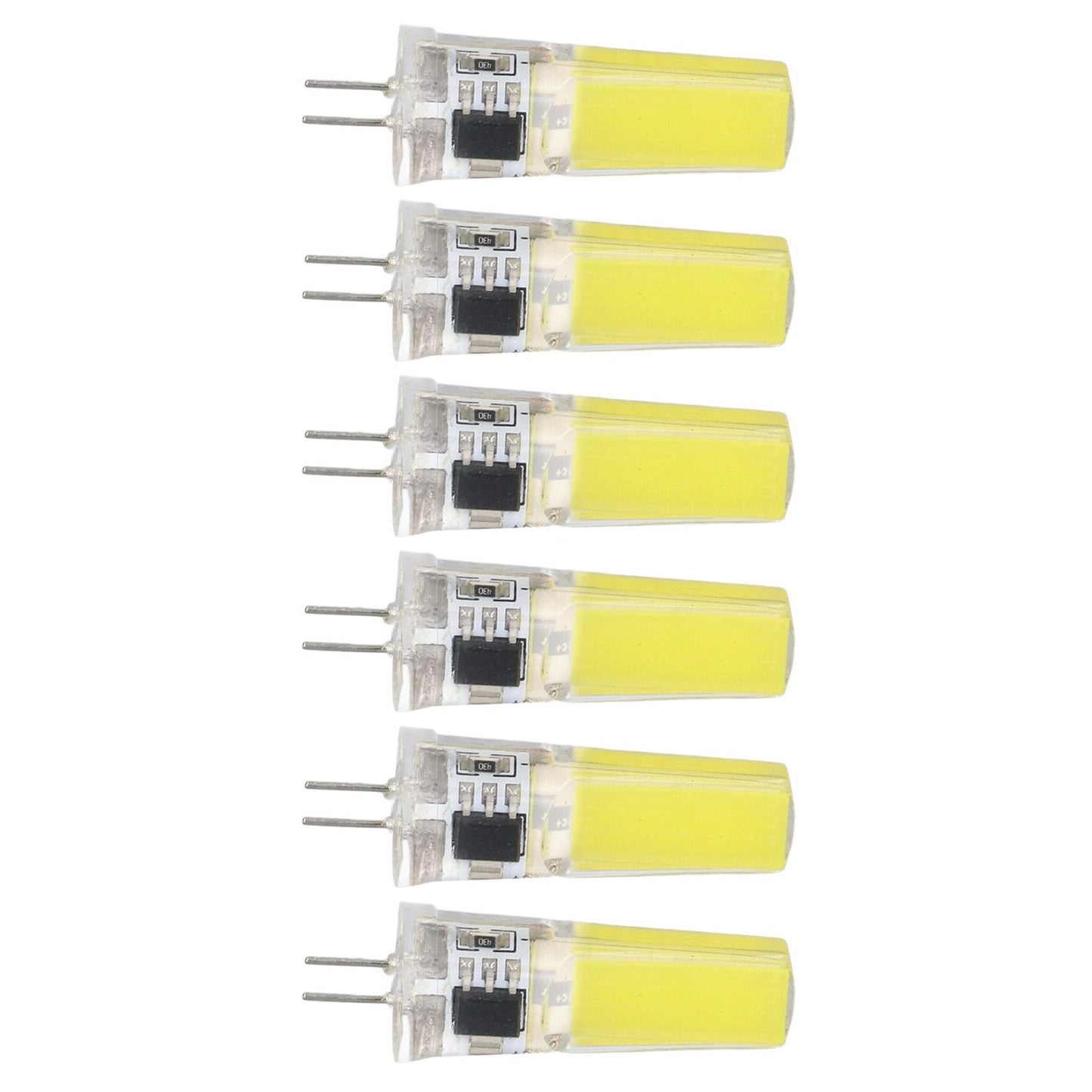 6 Pieces G4 LED Bulbs 9W Dimmable COB Lamp 500LM for Home Ceiling Landscape Chandelier Lamps 6500K White Light V1294-YM0523-3119220066011
