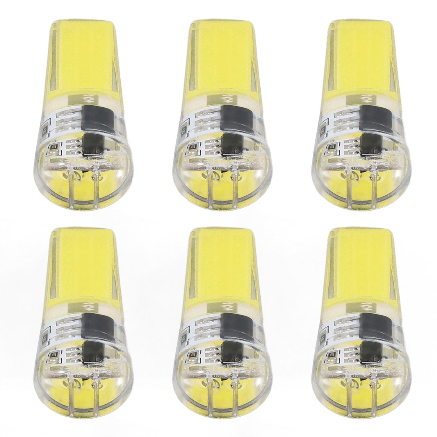 6 Pieces G4 LED Bulbs 9W Dimmable COB Lamp 500LM for Home Ceiling Landscape Chandelier Lamps 6500K White Light V1294-YM0523-3119220066011