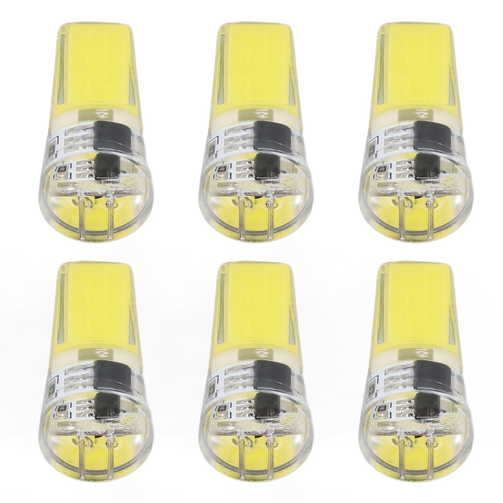6 Pieces G4 LED Bulbs 9W Dimmable COB Lamp 500LM for Home Ceiling Landscape Chandelier Lamps 6500K White Light V1294-YM0523-3119220066011