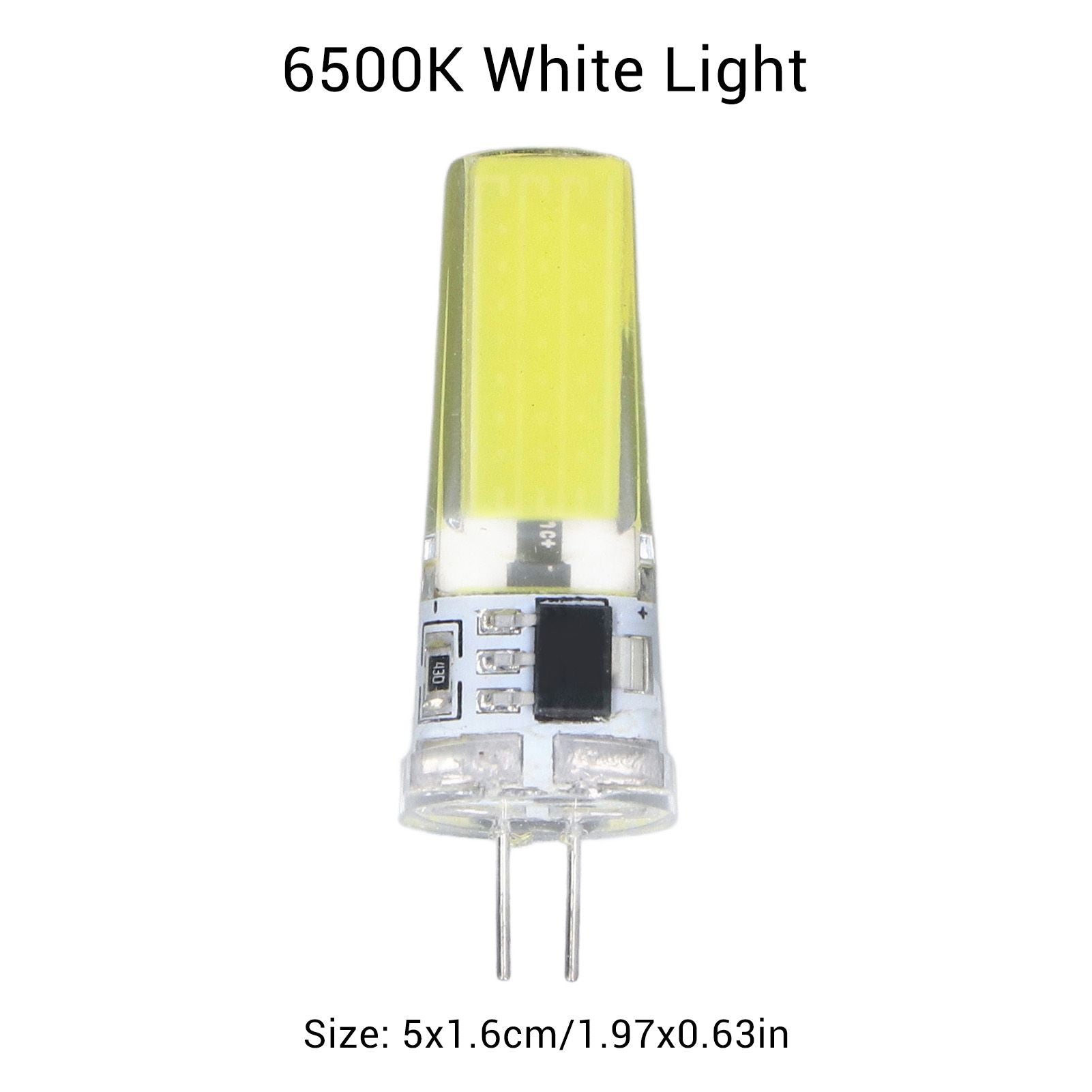 6 Pieces G4 LED Bulbs 9W Dimmable COB Lamp 500LM for Home Ceiling Landscape Chandelier Lamps 6500K White Light V1294-YM0523-3119220066011