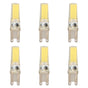 6pcs G9 LED Light Bulb COB Dimmable Professional G9 LED Bulb Replacement for Wall Lamps Table Lamps 220V V1294-YM0523-3119220066111
