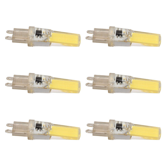 6pcs G9 LED Light Bulb COB Dimmable Professional G9 LED Bulb Replacement for Wall Lamps Table Lamps 220V V1294-YM0523-3119220066111