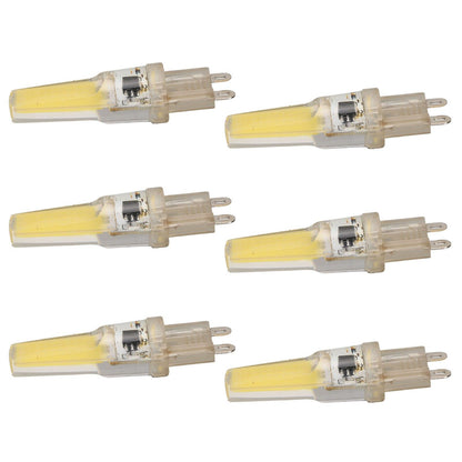 6pcs G9 LED Light Bulb COB Dimmable Professional G9 LED Bulb Replacement for Wall Lamps Table Lamps 220V V1294-YM0523-3119220066111