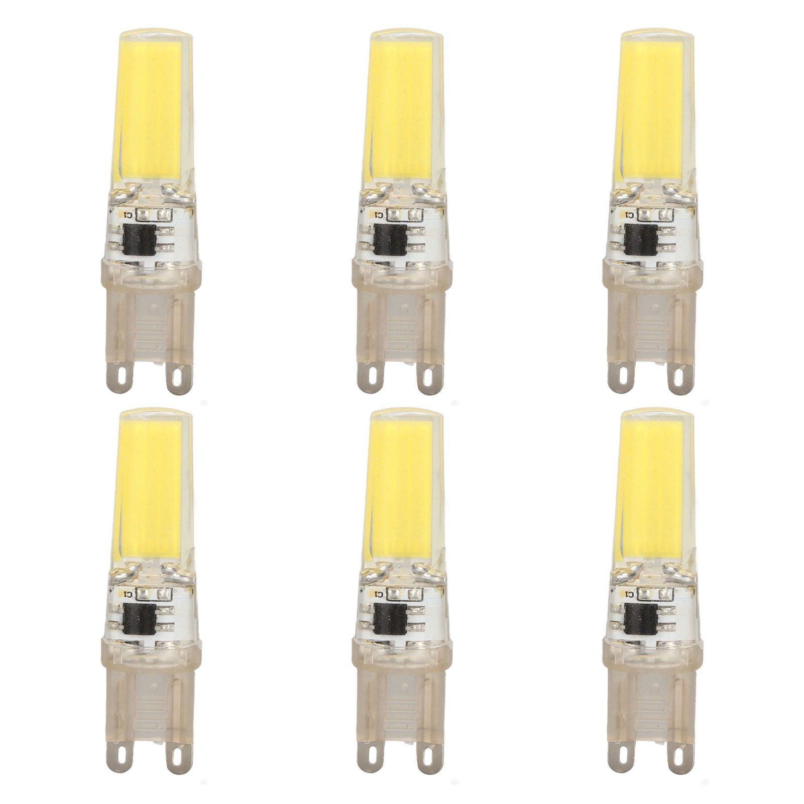 6pcs G9 LED Light Bulb COB Dimmable Professional G9 LED Bulb Replacement for Wall Lamps Table Lamps 220V V1294-YM0523-3119220066111