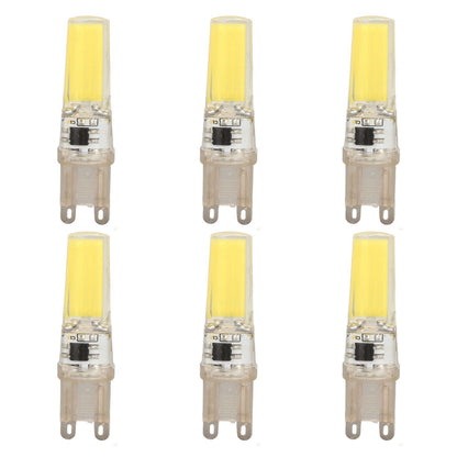 6pcs G9 LED Light Bulb COB Dimmable Professional G9 LED Bulb Replacement for Wall Lamps Table Lamps 220V V1294-YM0523-3119220066111