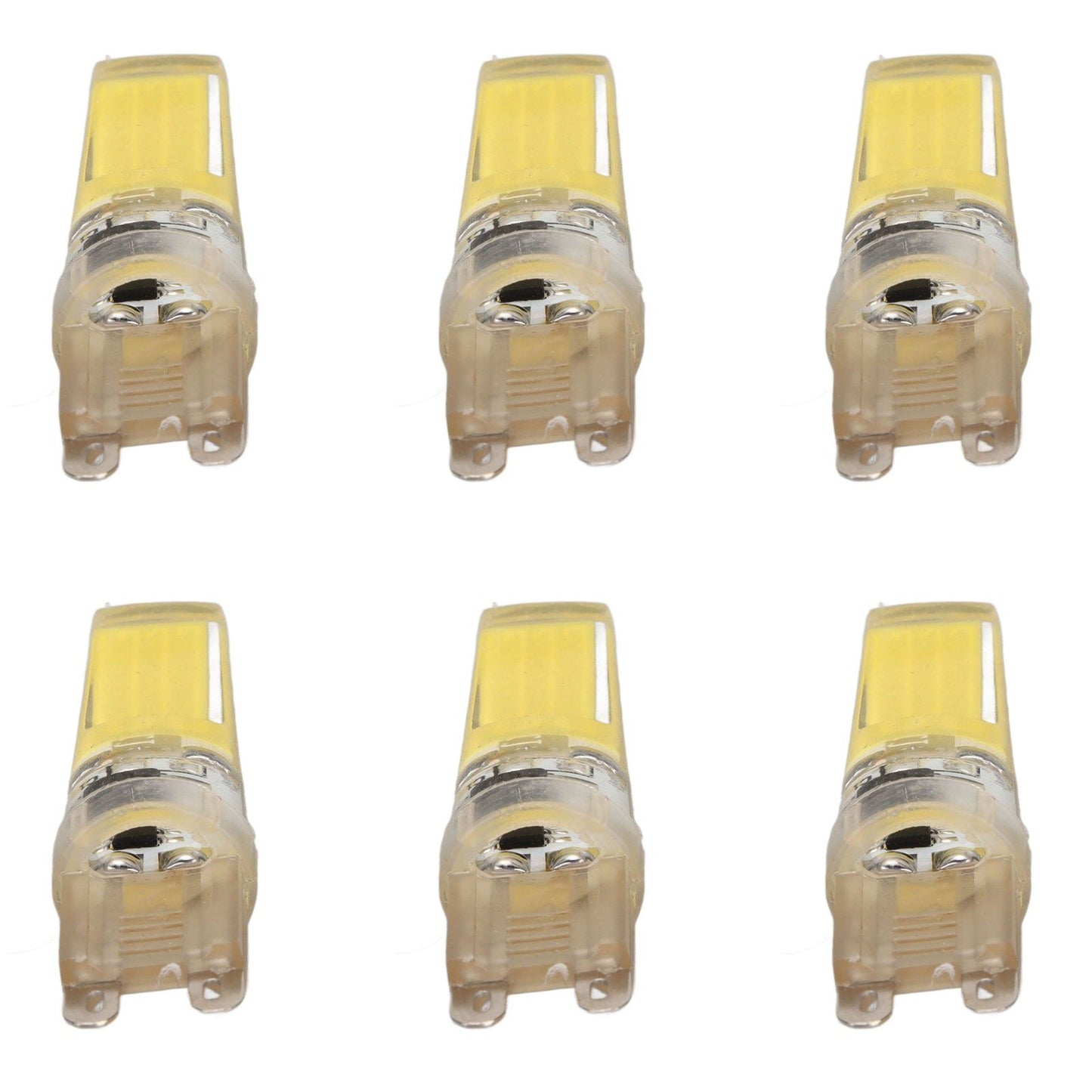 6pcs G9 LED Light Bulb COB Dimmable Professional G9 LED Bulb Replacement for Wall Lamps Table Lamps 220V V1294-YM0523-3119220066111