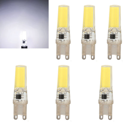 6pcs G9 LED Light Bulb COB Dimmable Professional G9 LED Bulb Replacement for Wall Lamps Table Lamps 220V V1294-YM0523-3119220066111