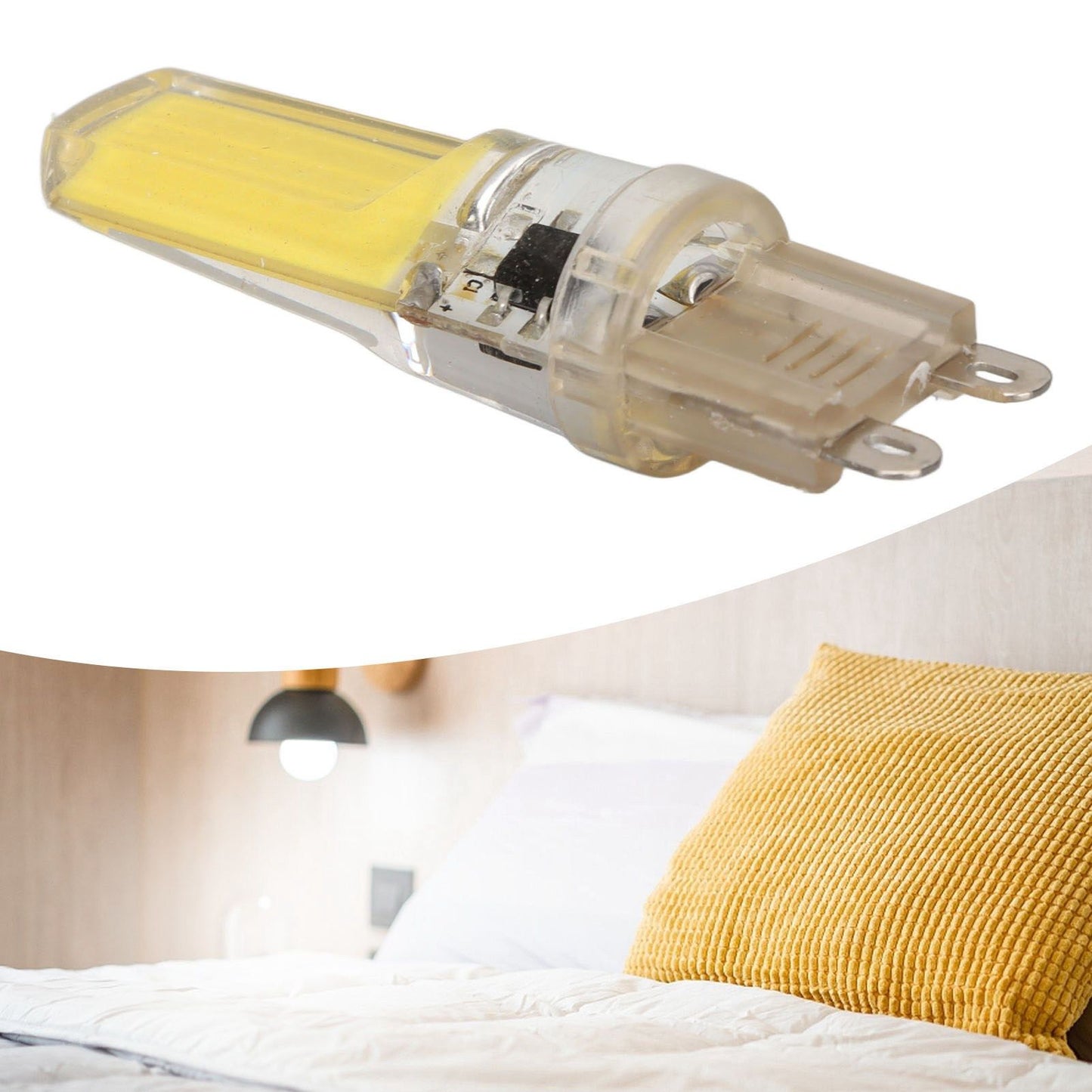 6pcs G9 LED Light Bulb COB Dimmable Professional G9 LED Bulb Replacement for Wall Lamps Table Lamps 220V V1294-YM0523-3119220066111