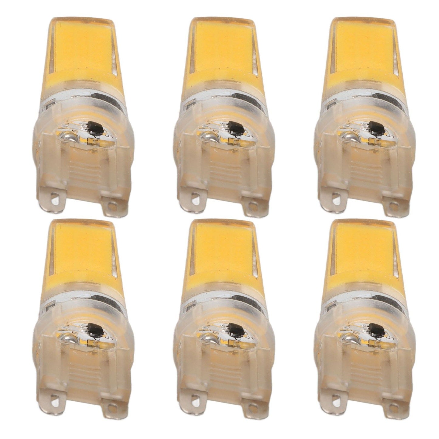 6pcs G9 LED Light Bulb COB Dimmable Professional G9 LED Bulb Replacement for Wall Lamps Table Lamps 220V Warm V1294-YM0523-3119220066112
