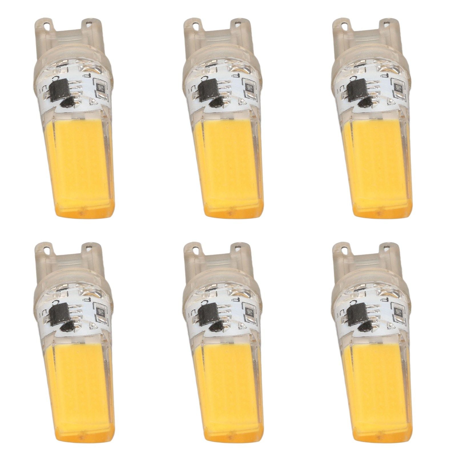 6pcs G9 LED Light Bulb COB Dimmable Professional G9 LED Bulb Replacement for Wall Lamps Table Lamps 220V Warm V1294-YM0523-3119220066112