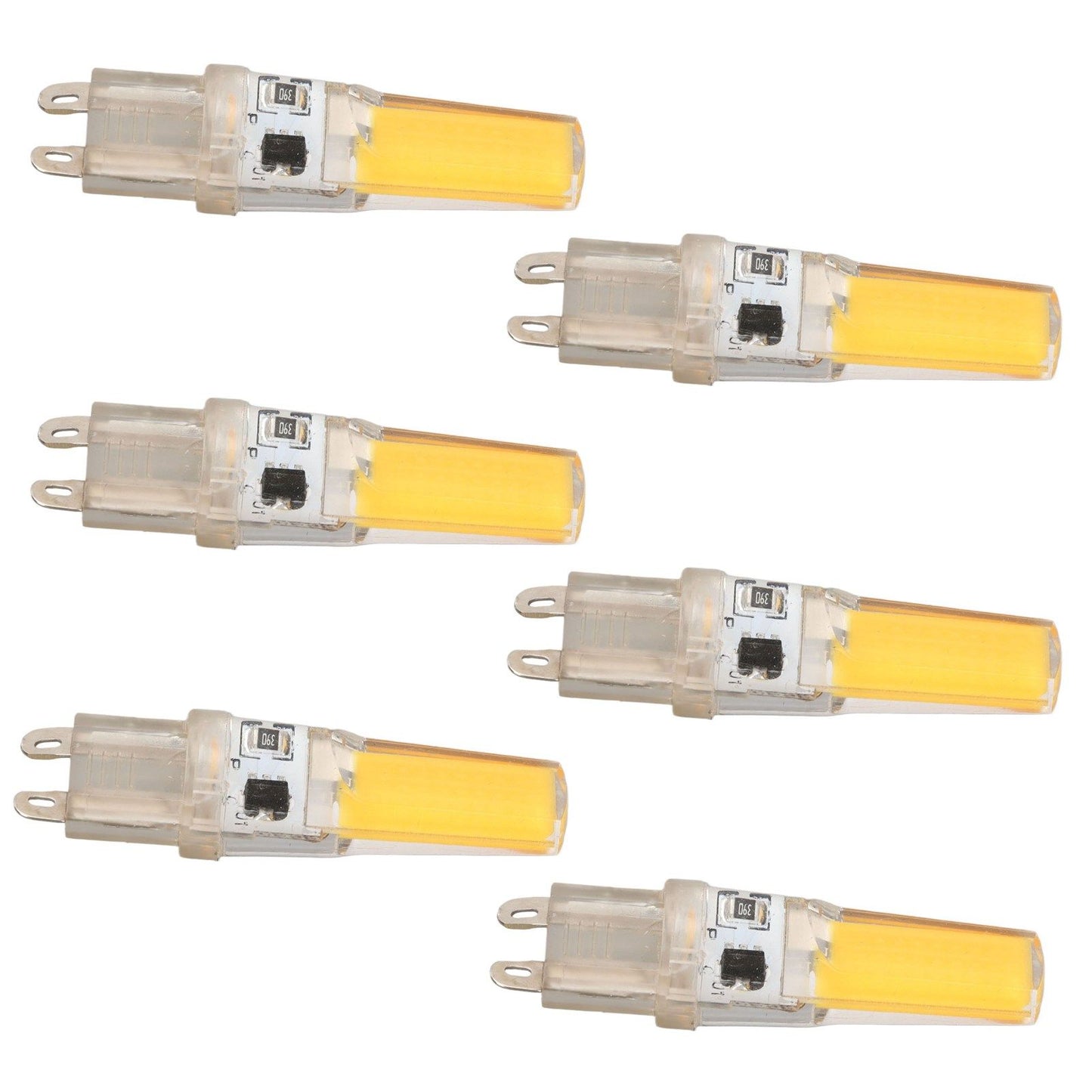 6pcs G9 LED Light Bulb COB Dimmable Professional G9 LED Bulb Replacement for Wall Lamps Table Lamps 220V Warm V1294-YM0523-3119220066112