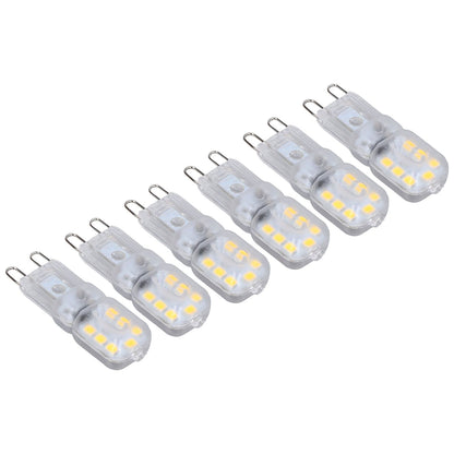 G9 Bulb Dimmable Eye Protection Energy Saving 14 LEDs 3W Light Bulb for Chandelier Table Lamp 6pcs Natural V1294-YM0523-3119220066315