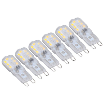 G9 Bulb Dimmable Eye Protection Energy Saving 14 LEDs 3W Light Bulb for Chandelier Table Lamp 6pcs Natural V1294-YM0523-3119220066316