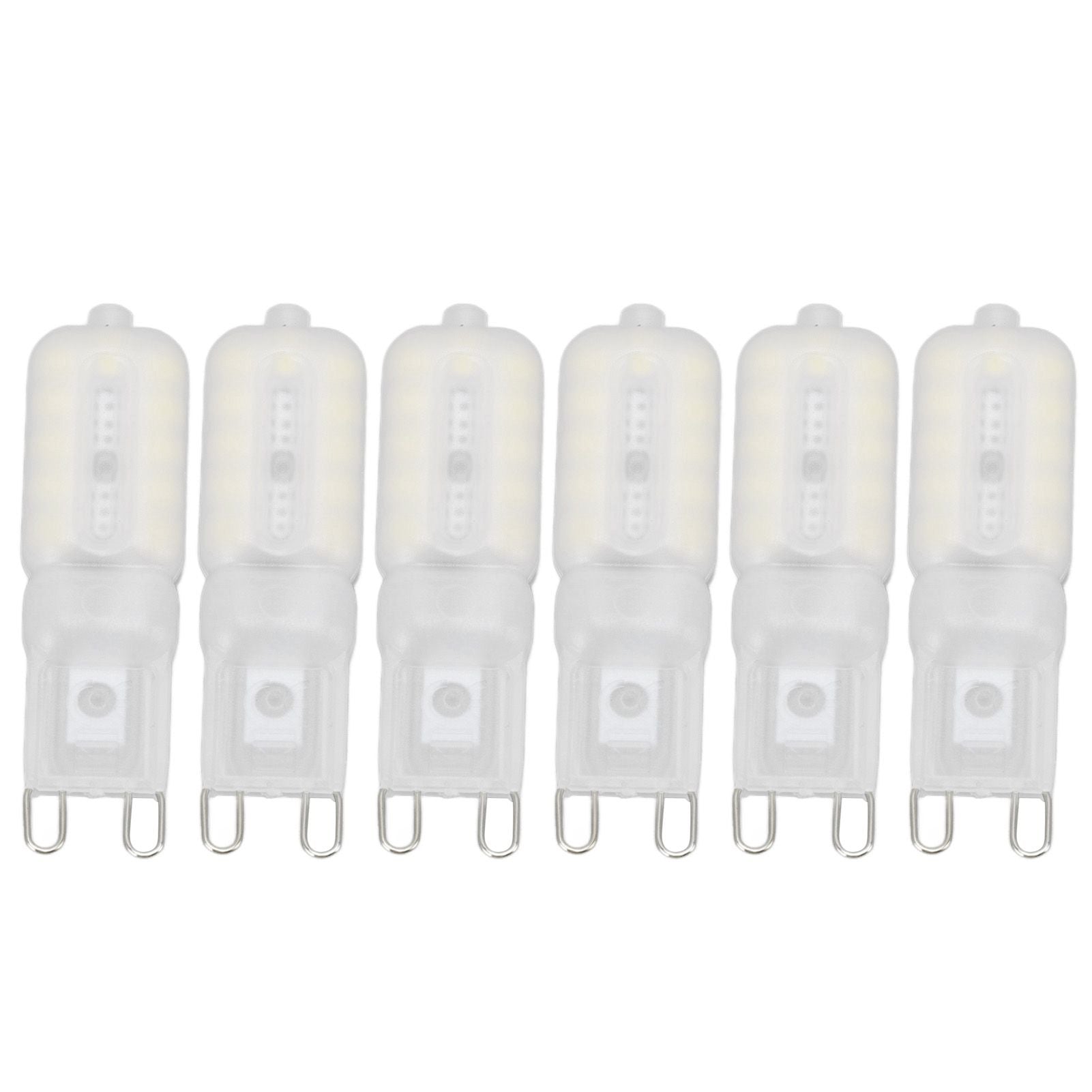G9 Light Bulb Dimmable Eye Protection Energy Saving 5W 22 LED Small Bulbs for Ceiling Lamp Desk Lamp 6pcs V1294-YM0523-3119220066411
