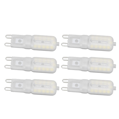 G9 Light Bulb Dimmable Eye Protection Energy Saving 5W 22 LED Small Bulbs for Ceiling Lamp Desk Lamp 6pcs V1294-YM0523-3119220066411