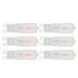 G9 Light Bulb Dimmable Eye Protection Energy Saving 5W 22 LED Small Bulbs for Ceiling Lamp Desk Lamp 6pcs V1294-YM0523-3119220066413