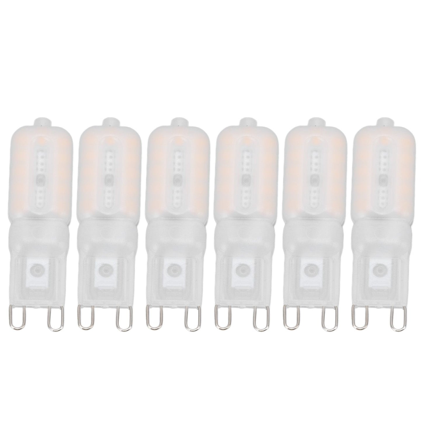 G9 Light Bulb Dimmable Eye Protection Energy Saving 5W 22 LED Small Bulbs for Ceiling Lamp Desk Lamp 6pcs V1294-YM0523-3119220066413