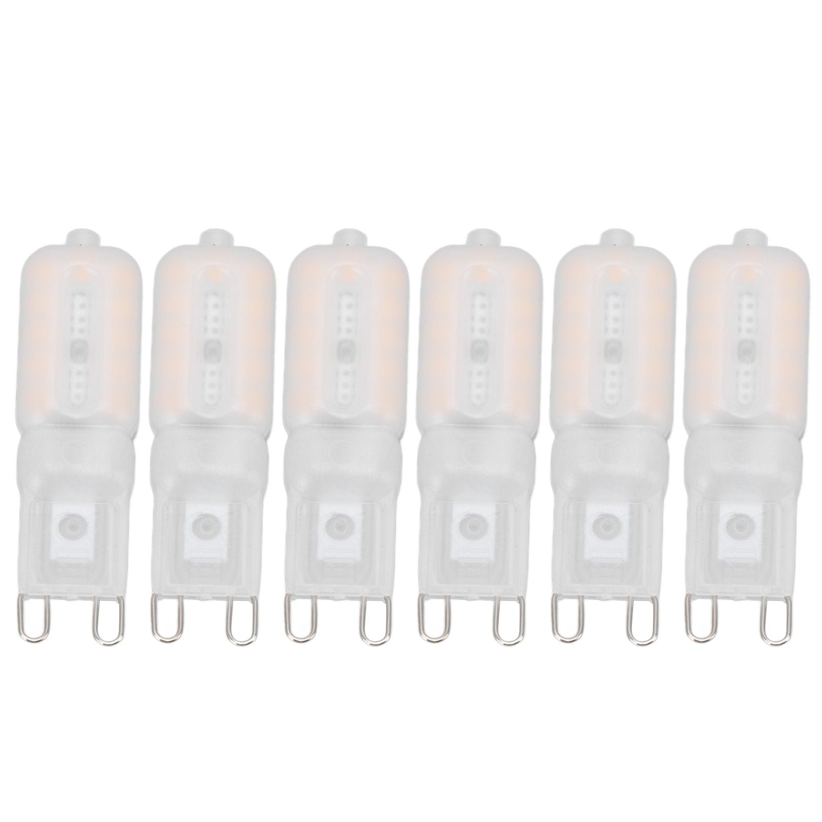 G9 Light Bulb Dimmable Eye Protection Energy Saving 5W 22 LED Small Bulbs for Ceiling Lamp Desk Lamp 6pcs V1294-YM0523-3119220066413