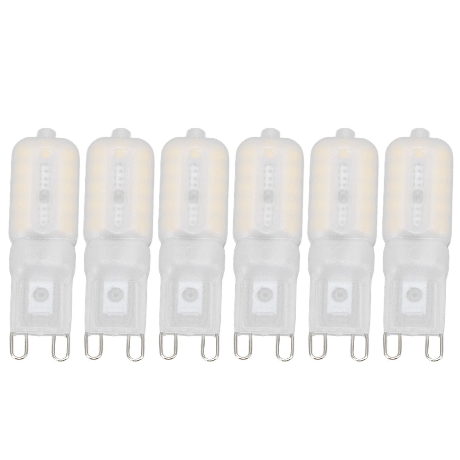 G9 Light Bulb Dimmable Eye Protection Energy Saving 5W 22 LED Small Bulbs for Ceiling Lamp Desk Lamp 6pcs V1294-YM0523-3119220066416