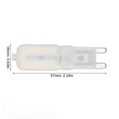 G9 Light Bulb Dimmable Eye Protection Energy Saving 5W 22 LED Small Bulbs for Ceiling Lamp Desk Lamp 6pcs V1294-YM0523-3119220066416