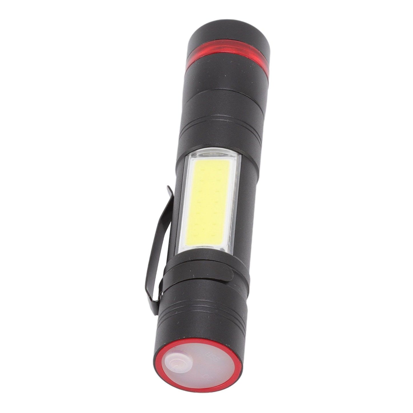 LED Flashlight Multifunction Highlight Telescopic Zoom Rechargeable Waterproof Mini Flashlight for Outdoor V1294-YM0523-3119220066611