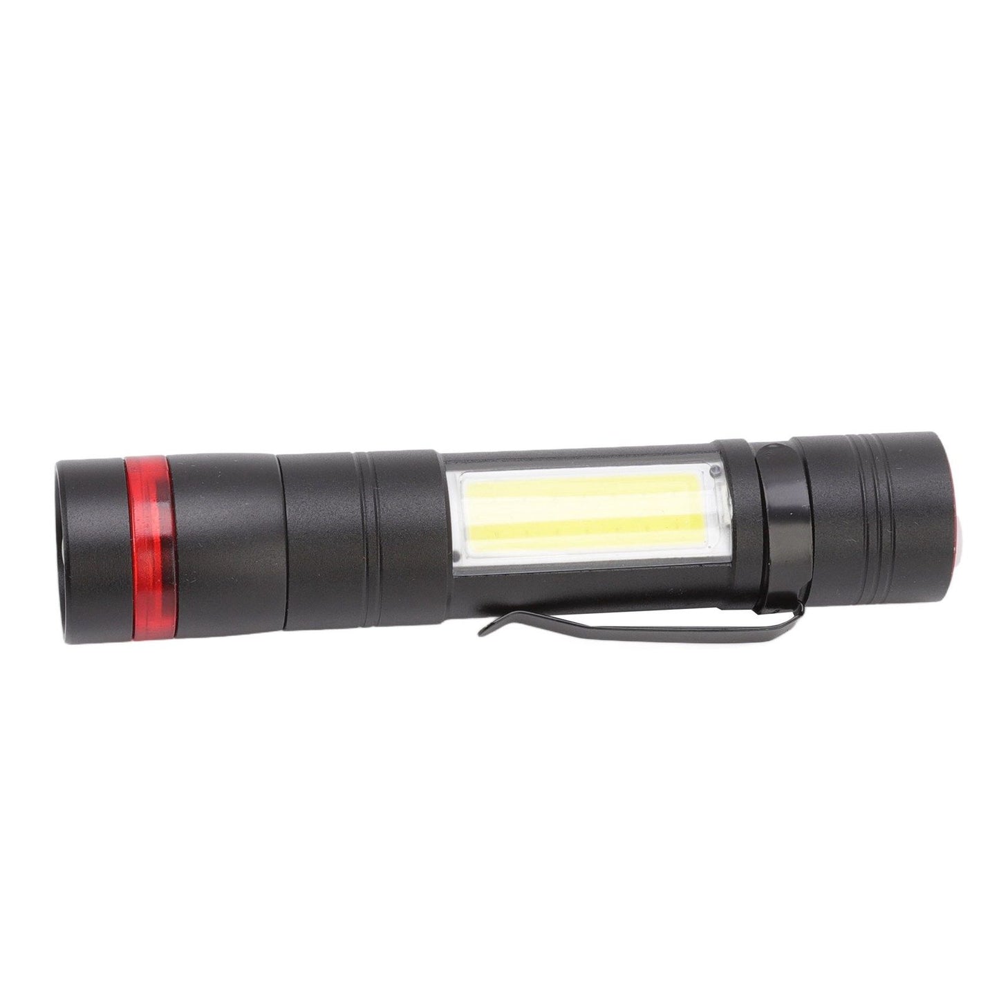 LED Flashlight Multifunction Highlight Telescopic Zoom Rechargeable Waterproof Mini Flashlight for Outdoor V1294-YM0523-3119220066611